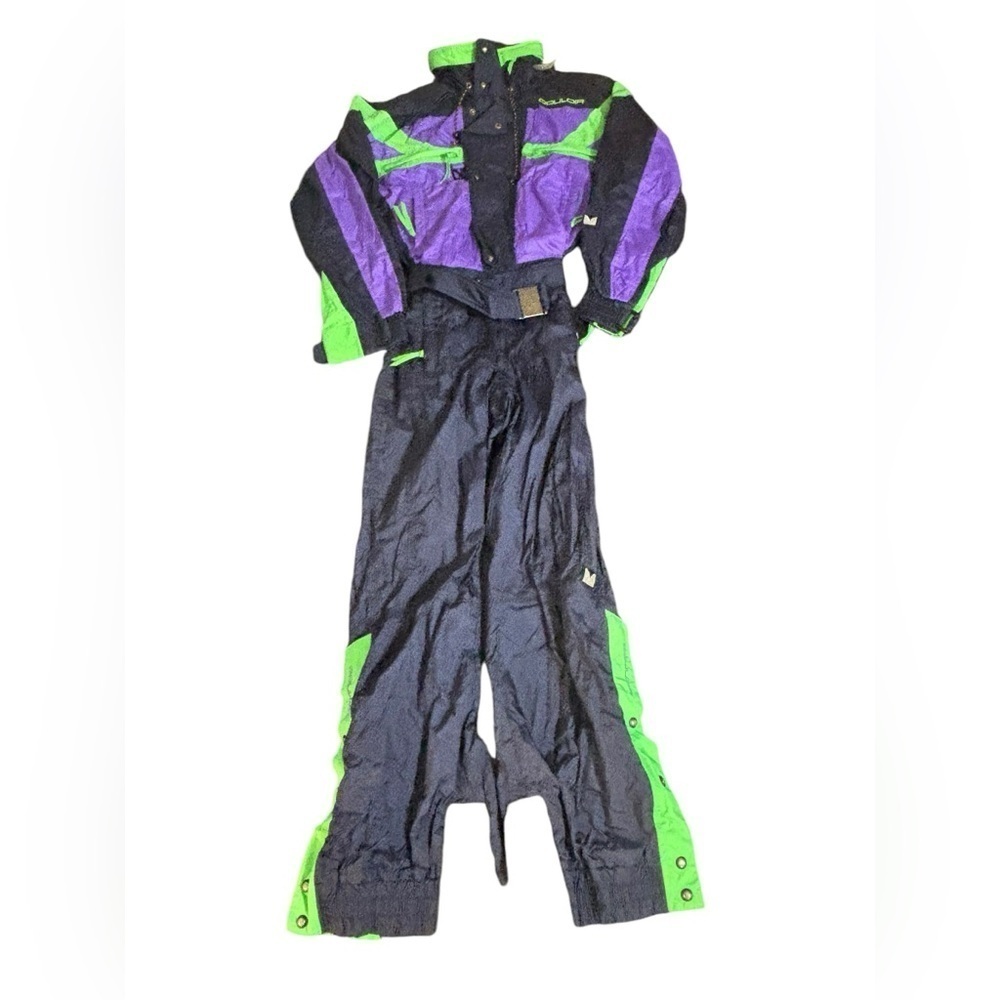 Vintage Couloir One Piece Ski Suit 80's 90's Women' Size 42